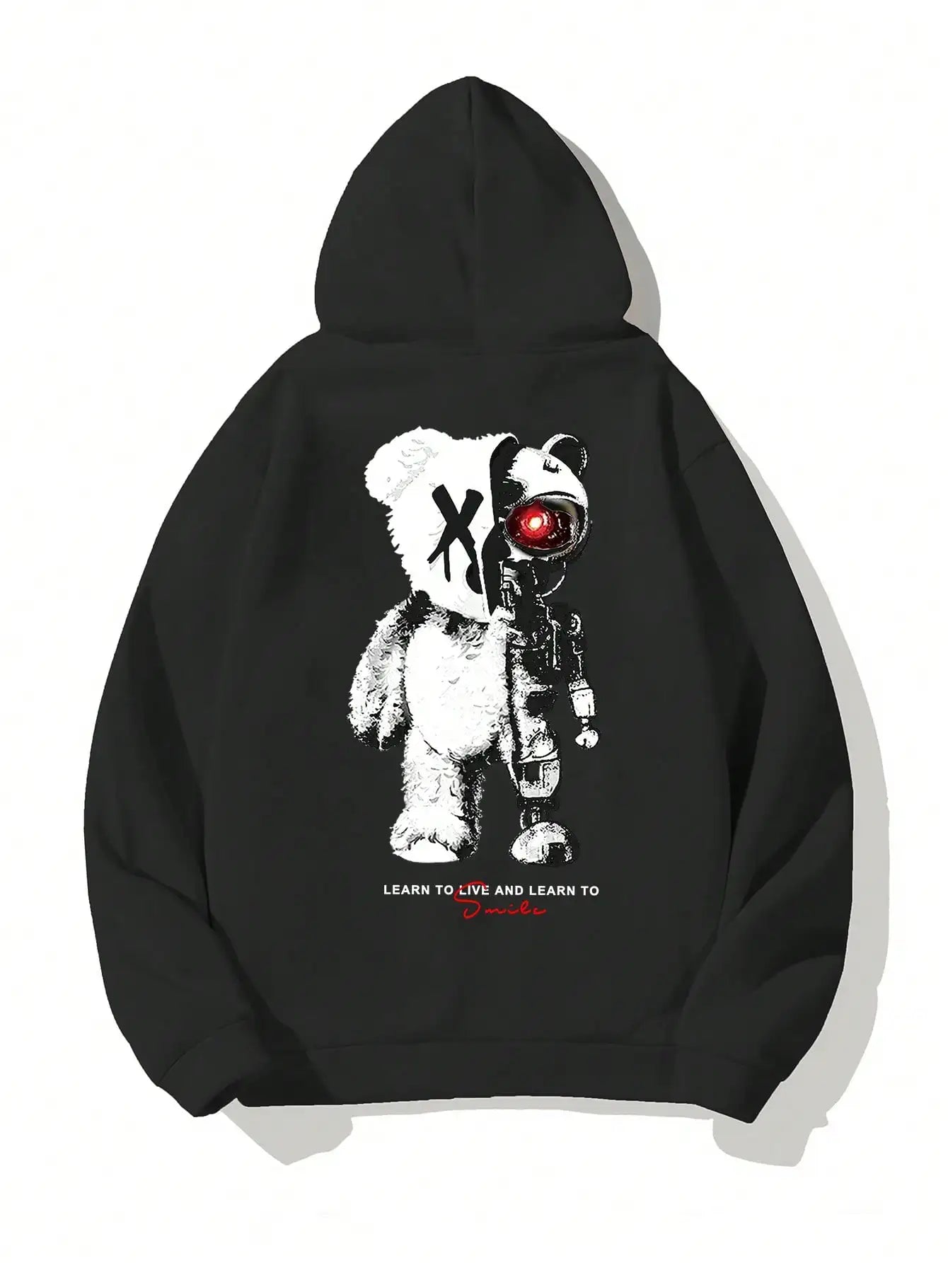 Cartoon Machine Bear Print Mens