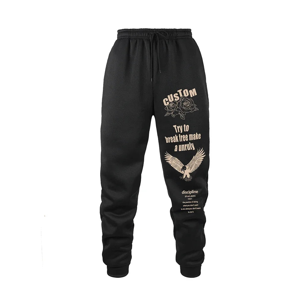 Men Sweatpants Graphic Gymwear