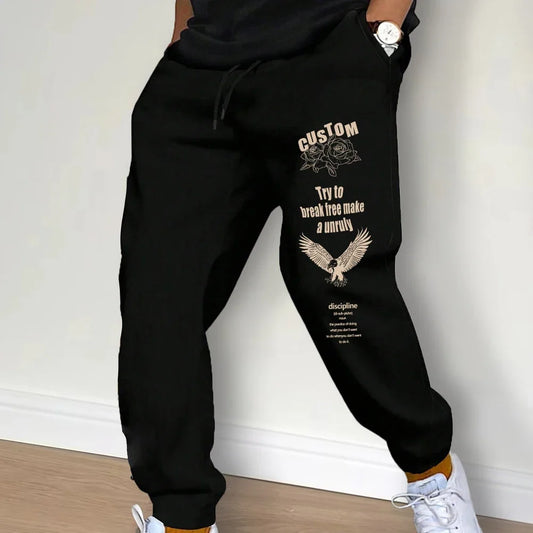 Men Sweatpants Graphic Gymwear